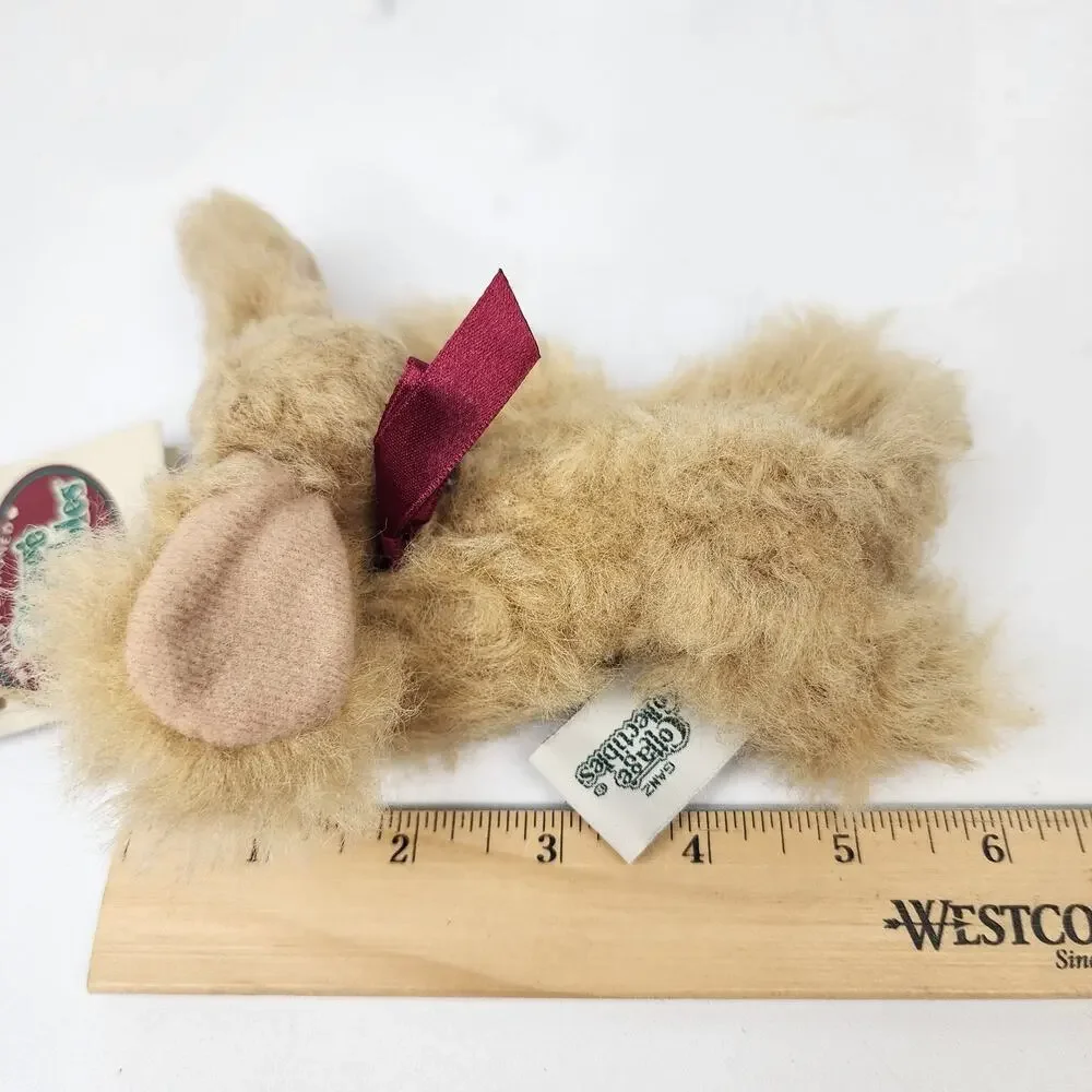 1998 Rare Ganz Cottage Collectibles Plush Dog Taffy Blonde Cocker Spaniel NWTs
